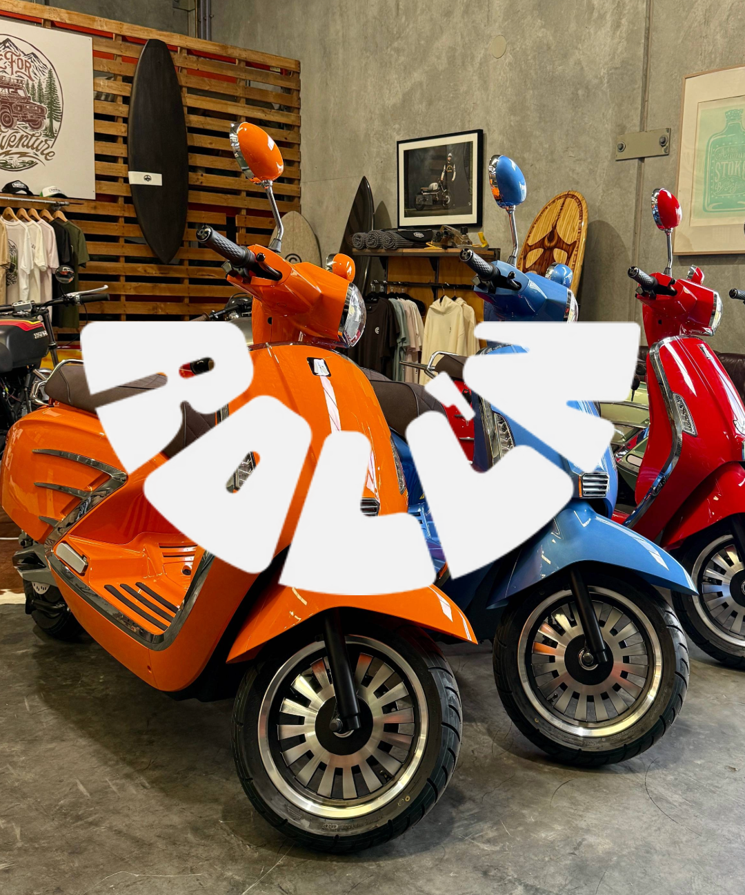 ROLL'N Electric Mopeds