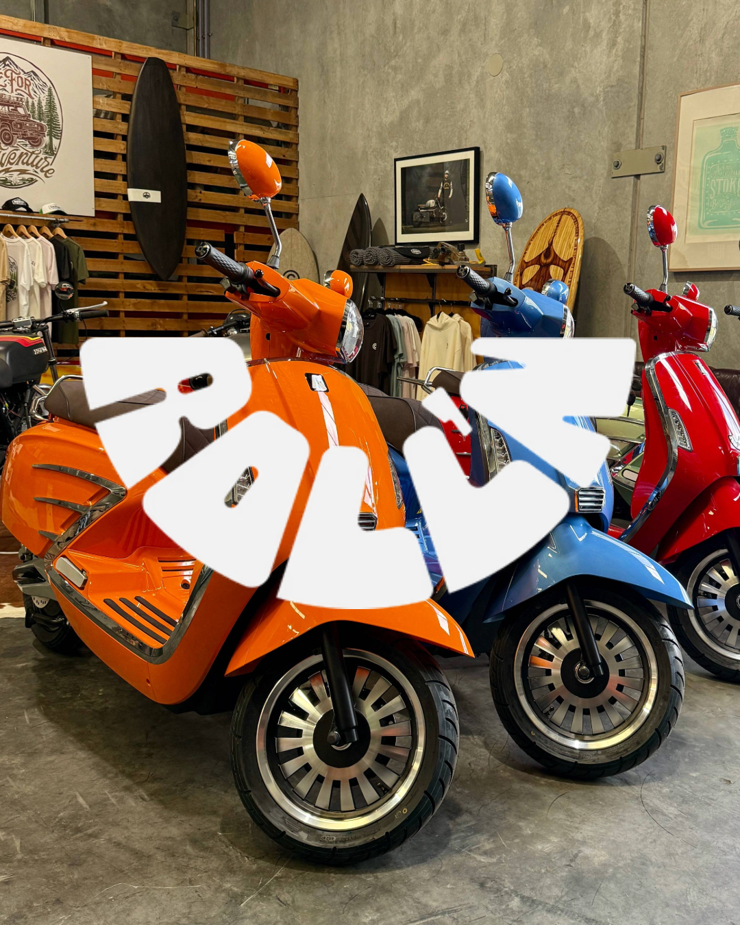 ROLL'N Electric Mopeds