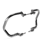Compact Engine Guards - Silver - Bear / Interceptor / GT 650
