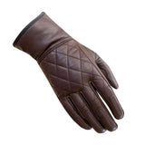 Salt Womens Leather Glove - Brown - Large