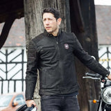 Merlin Alton II D3O® Leather Jacket Black