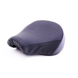 Black Pleated Seat Cover Set - Meteor 350