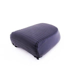 Black Pleated Seat Cover Set - Meteor 350