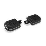 Black Deluxe Rider Footpegs