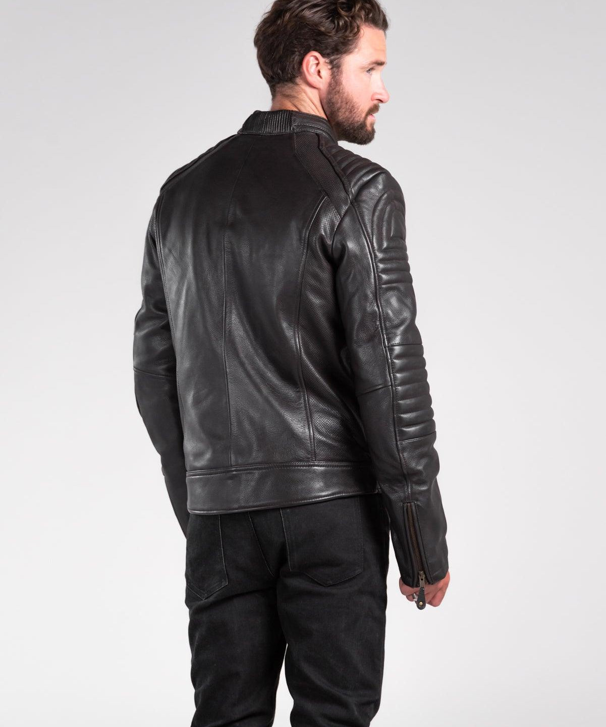 Wakefield Leather Motorcycle Jacket Merla Moto